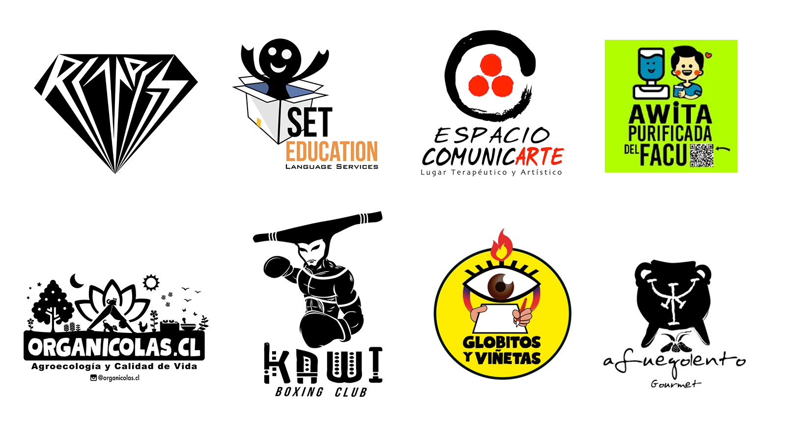 Colección de logotipos y branding