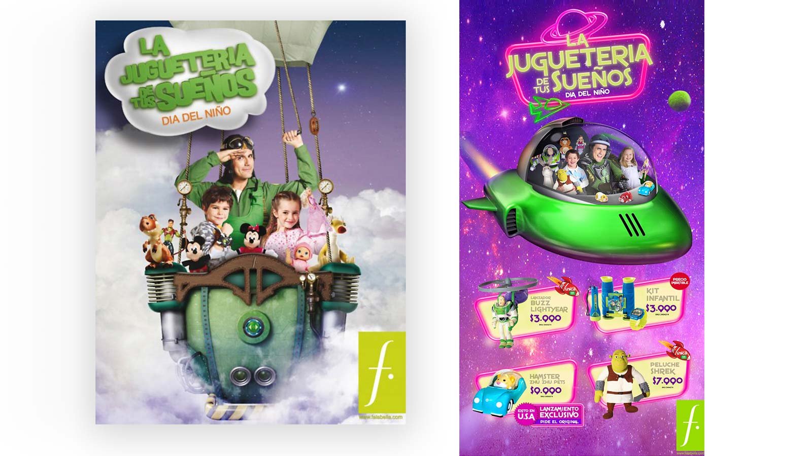 Campaña Día del Niño para Falabella